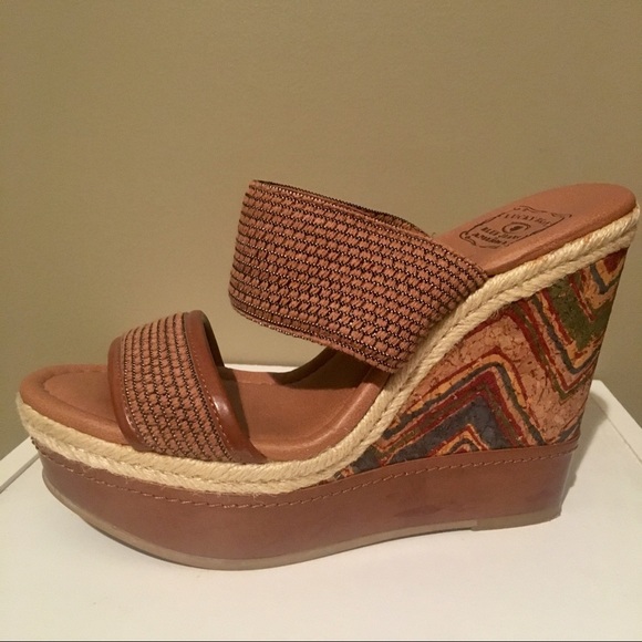 Lucky Brand Shoes - Lucky Brand Women’s Cork Wedge High Heel Shoes